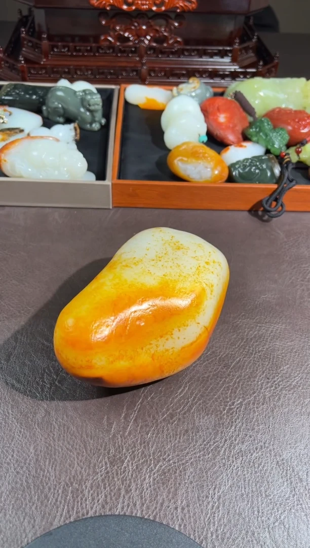 未镶嵌和田玉把件龙***…和田玉