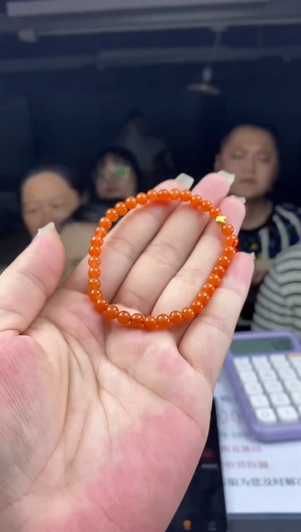 手串银S925镶嵌南红玛瑙多样性-手串-S3589