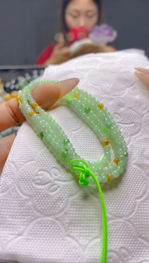 颈饰未镶嵌翡翠3MM