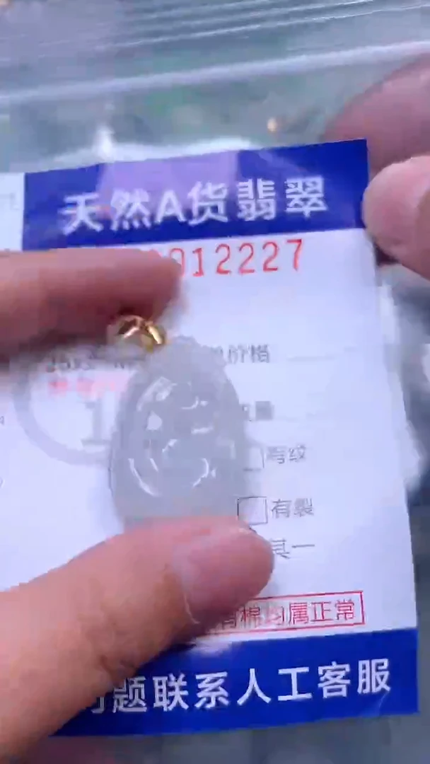 吊坠(赠链)未镶嵌翡翠11