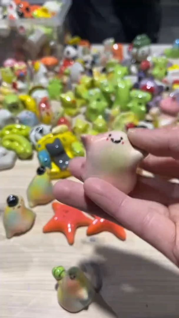 【闪购商品】摆件160纯手工微瑕陶瓷