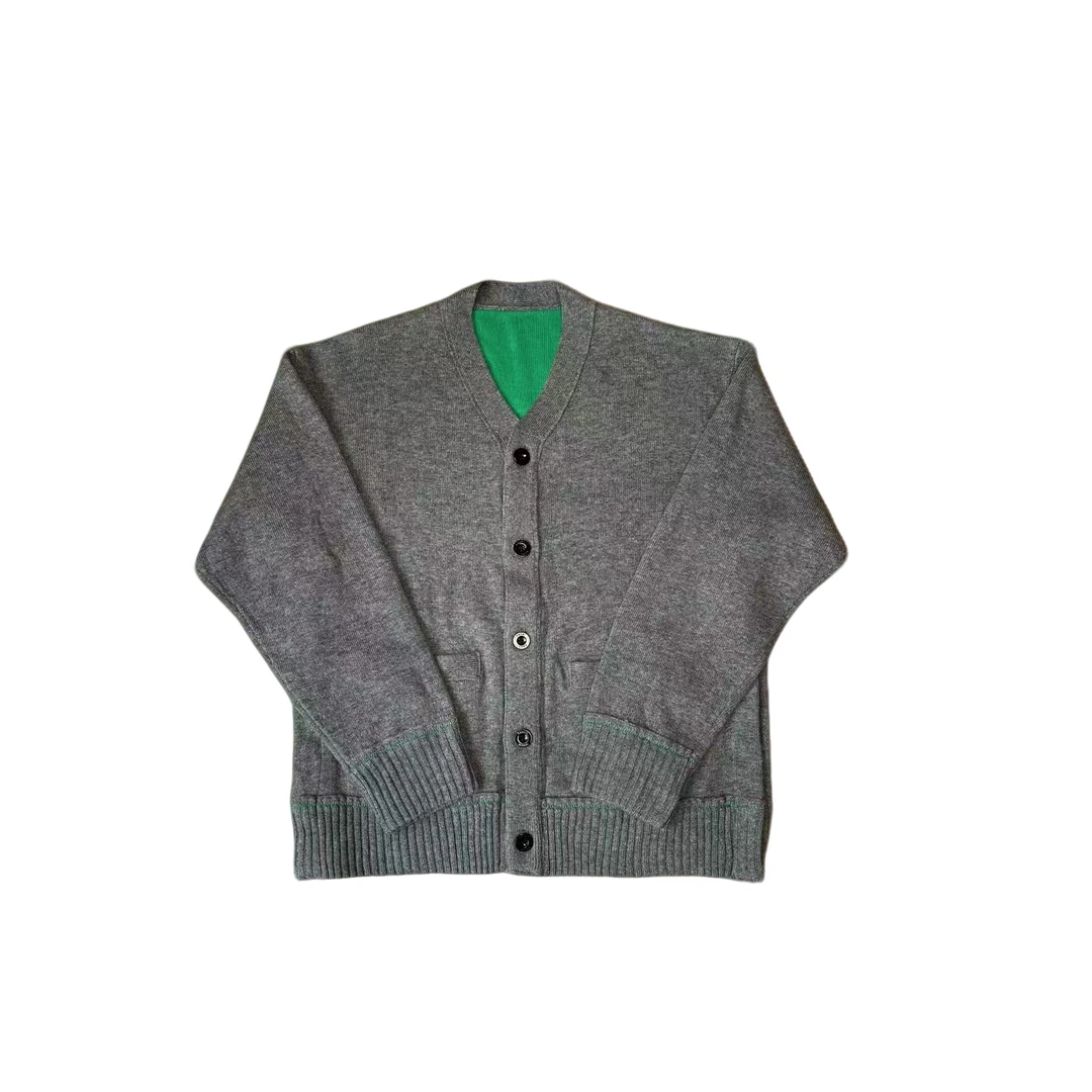 LAOXIAO-25S日系小众SA羊毛毛衣开衫