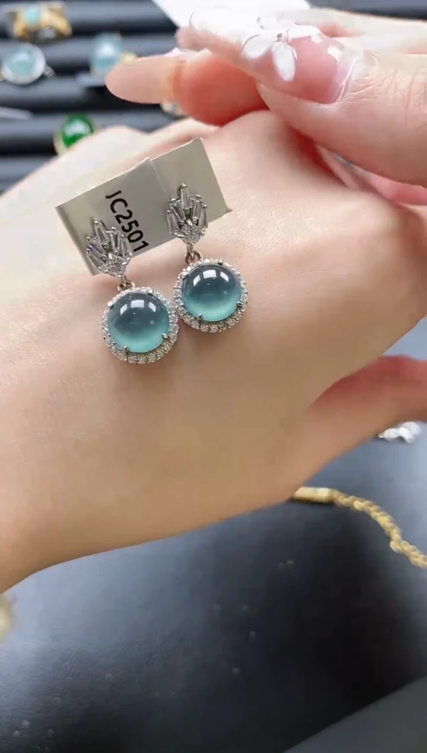 【闪购商品】翡翠戒指银S925镶嵌51151