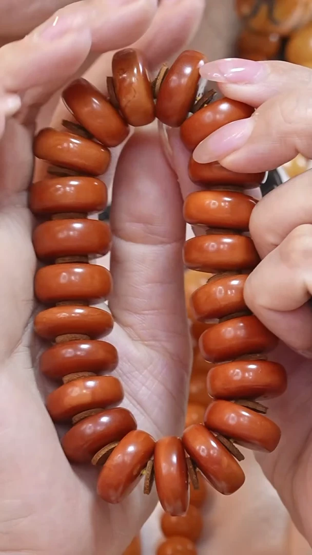 蜜蜡颈饰未镶嵌222-7940天然蜜蜡珠宝奇石云端妖孽全部保真