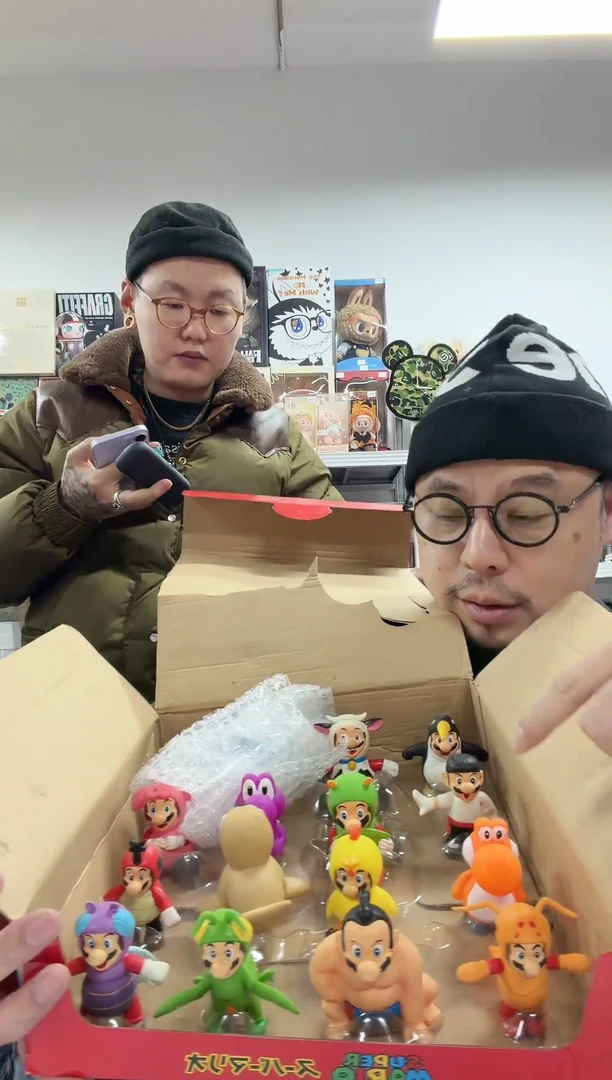 动态1超级马里奥全套16个一盒