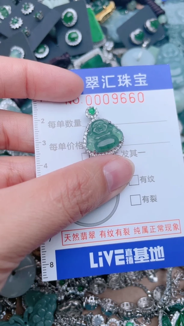 【闪购商品】翡翠颈饰未镶嵌9660.....1