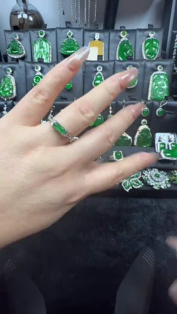 未镶嵌戒指翡翠12