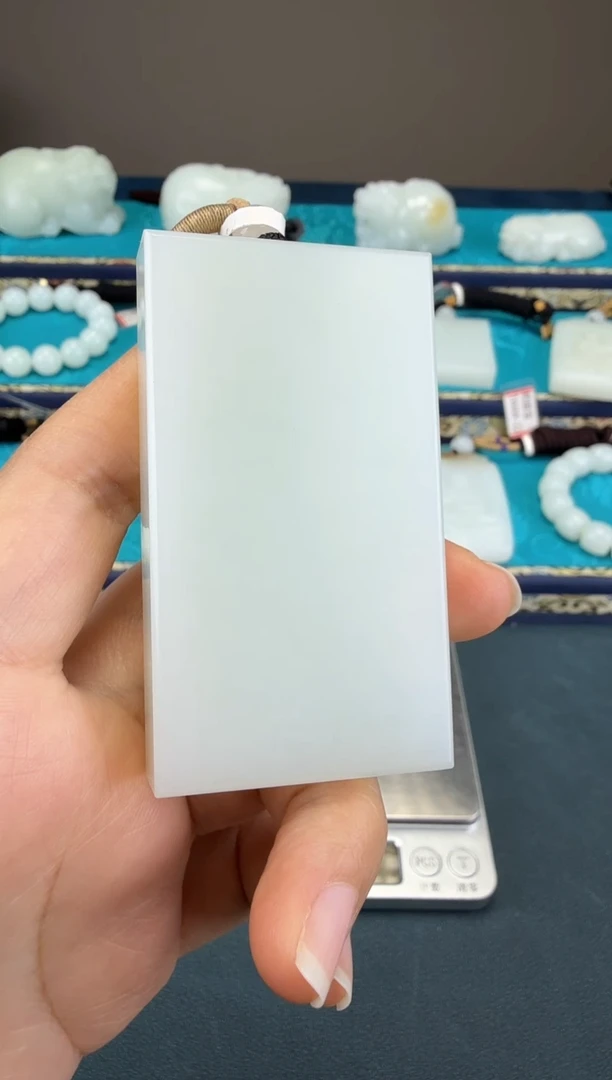 颈饰未镶嵌和田玉踏*1