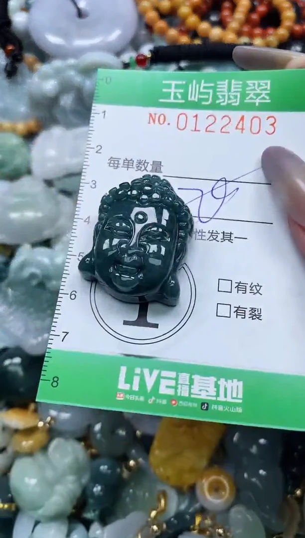 翡翠未镶嵌颈饰闪购0122403多样性发其一