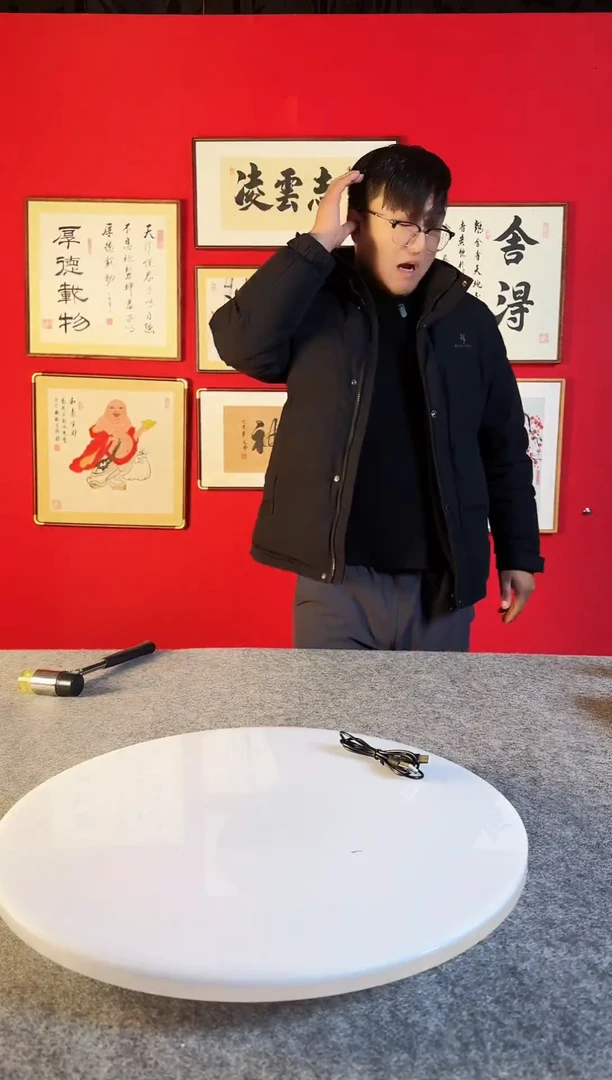 沐*书法作品 精致摆台摆件