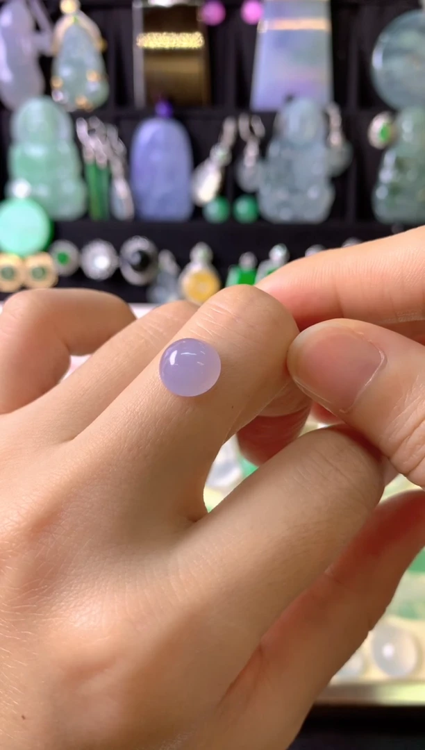 定制翡翠未镶嵌毛货抛光