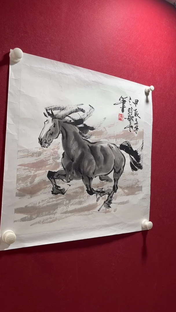 国画卜登云老师三尺斗方