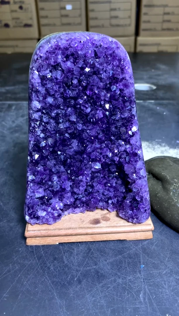 【闪购商品】水晶摆件未镶嵌天然紫水晶摆件377