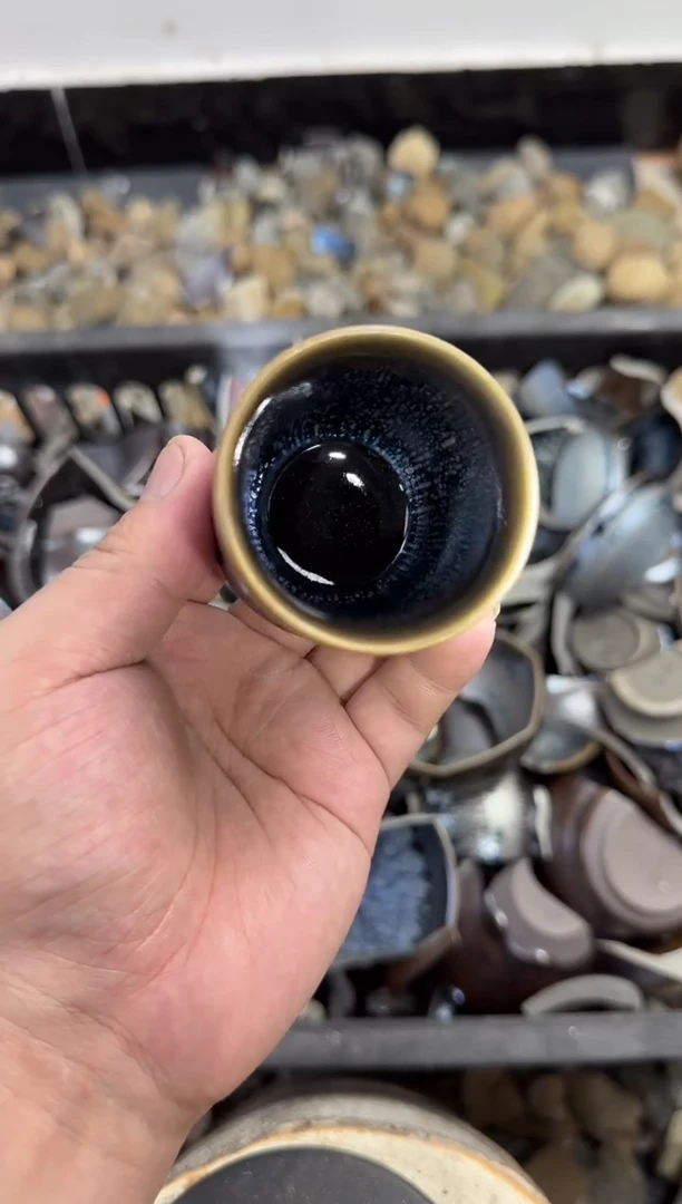 茶盏麦穗滴闻香杯匠心盏器