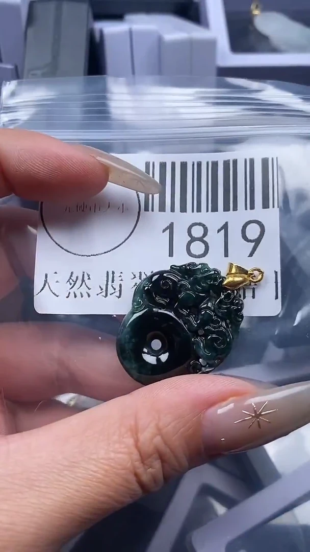 颈饰未镶嵌翡翠1819