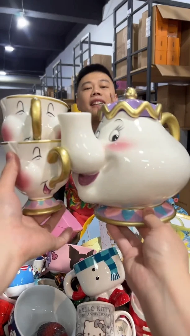 【闪购商品】杯陶瓷02款一壶两杯
