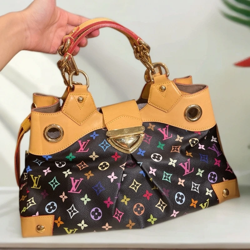 修复品黑三彩乌苏拉大号中古包