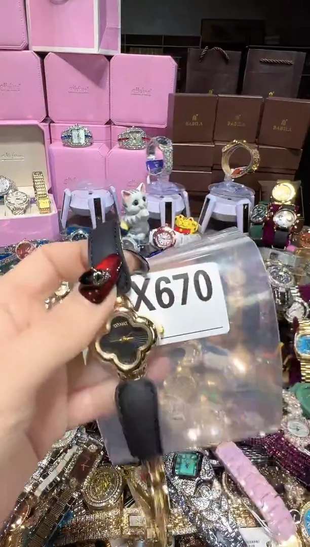 石英机芯不锈钢不锈钢直播定闪专用