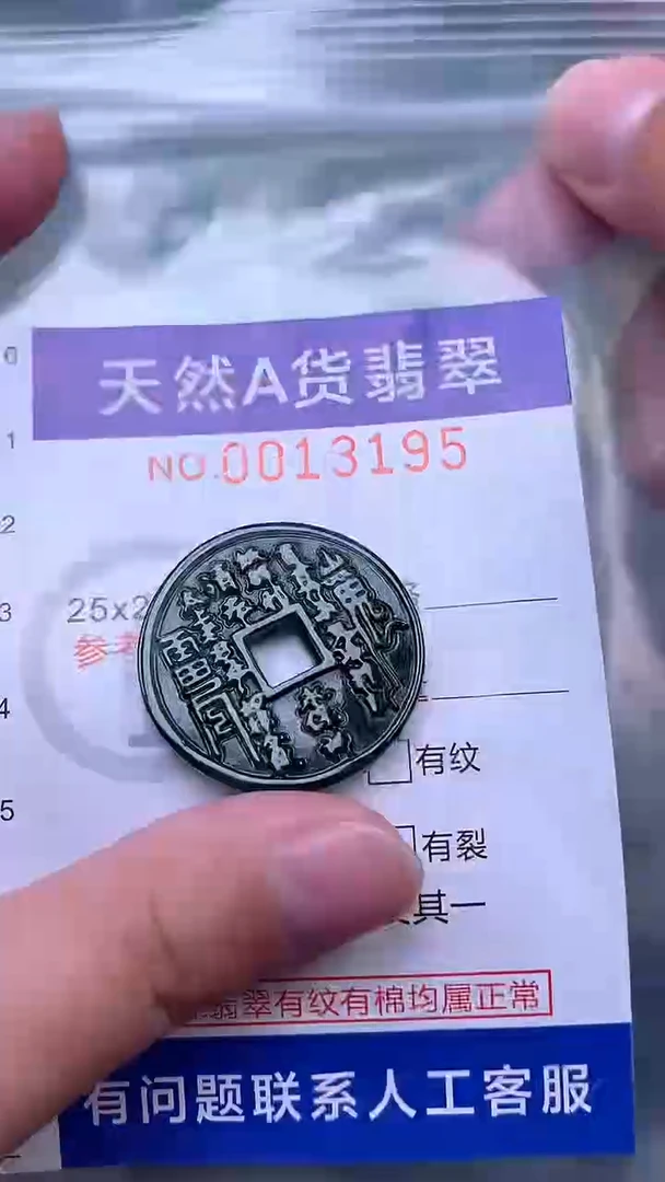 吊坠(赠链)未镶嵌翡翠1