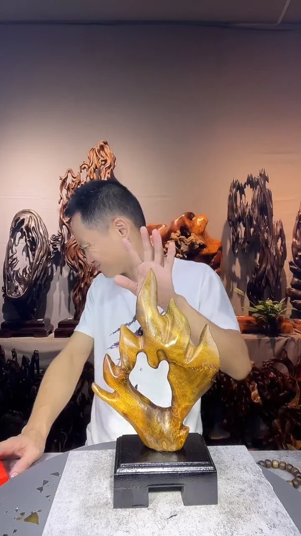 金丝楠追*小叶桢楠随行摆件67
