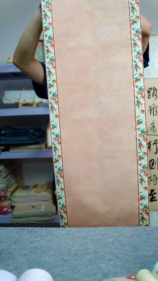 蜡染长卷   荔枝款    34*10m
