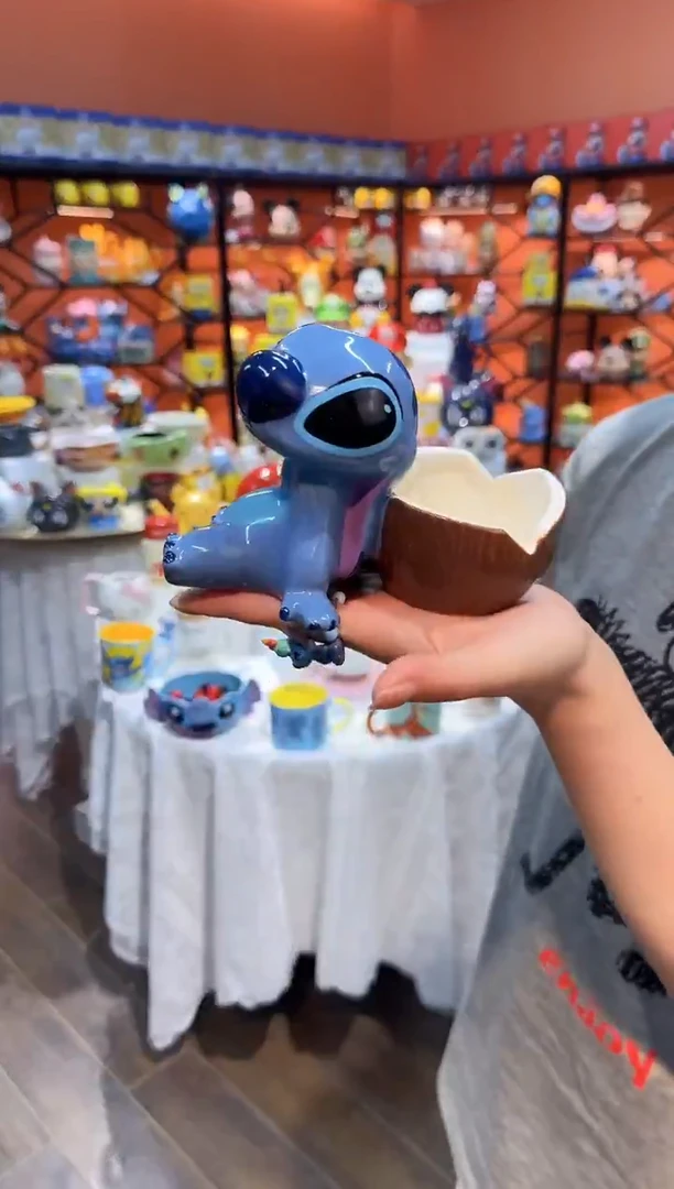 瓷片 @@史迪仔椰子壳摆件盒