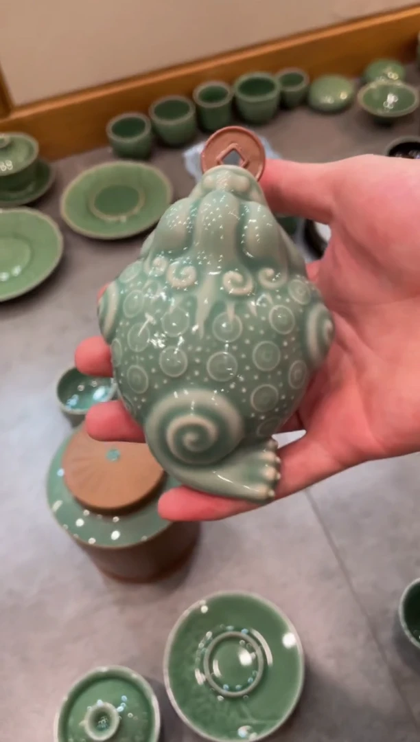 加****卫龙泉青瓷青瓷茶宠