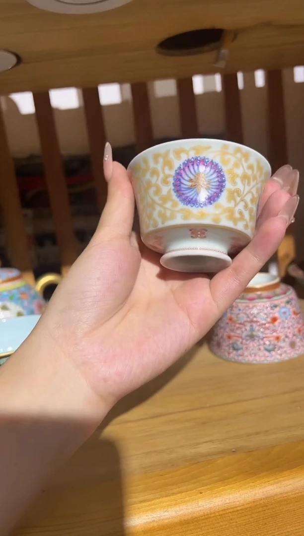 瓷片景德镇瓷器茶器茶杯