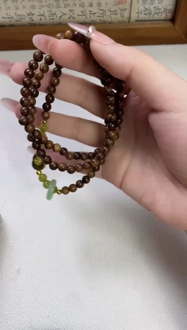 非洲檀香手串/手链精美手串 无礼盒 多发性其一