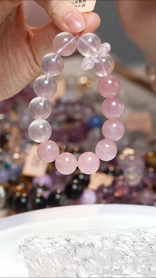 未镶嵌手串水晶粉水晶手串·MM0025NOV962L124