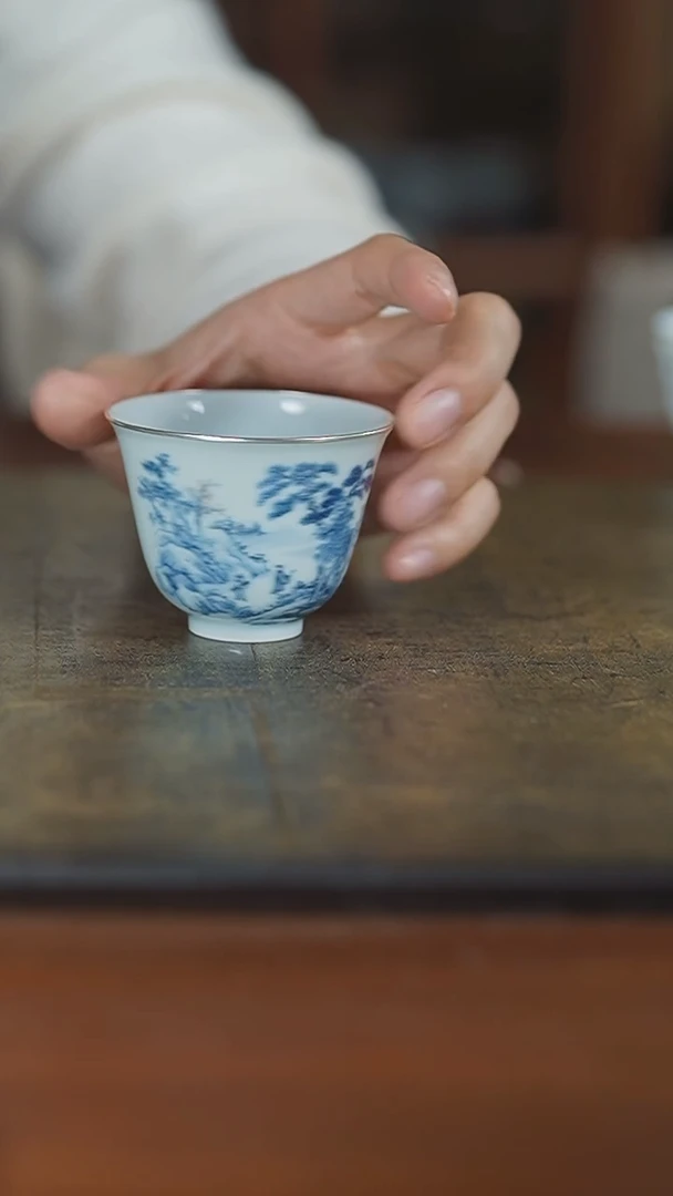 【闪购商品】杯弥云斋山水孤品主人杯