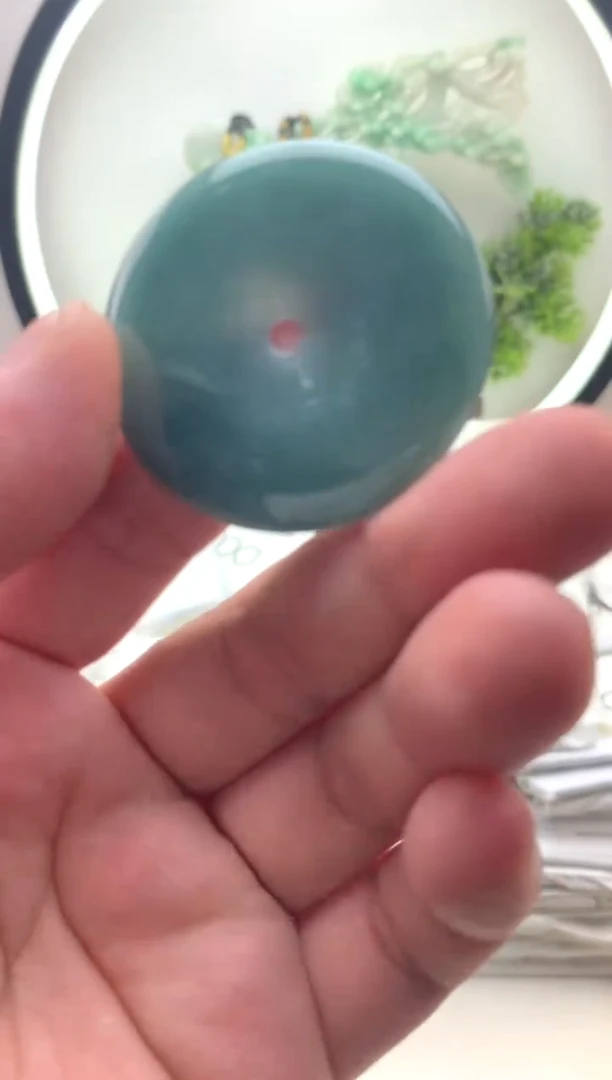 颈饰未镶嵌翡翠扣子