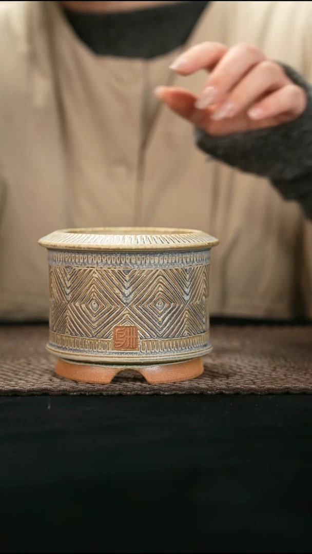 口径8.5花盆-12-25-329瑕