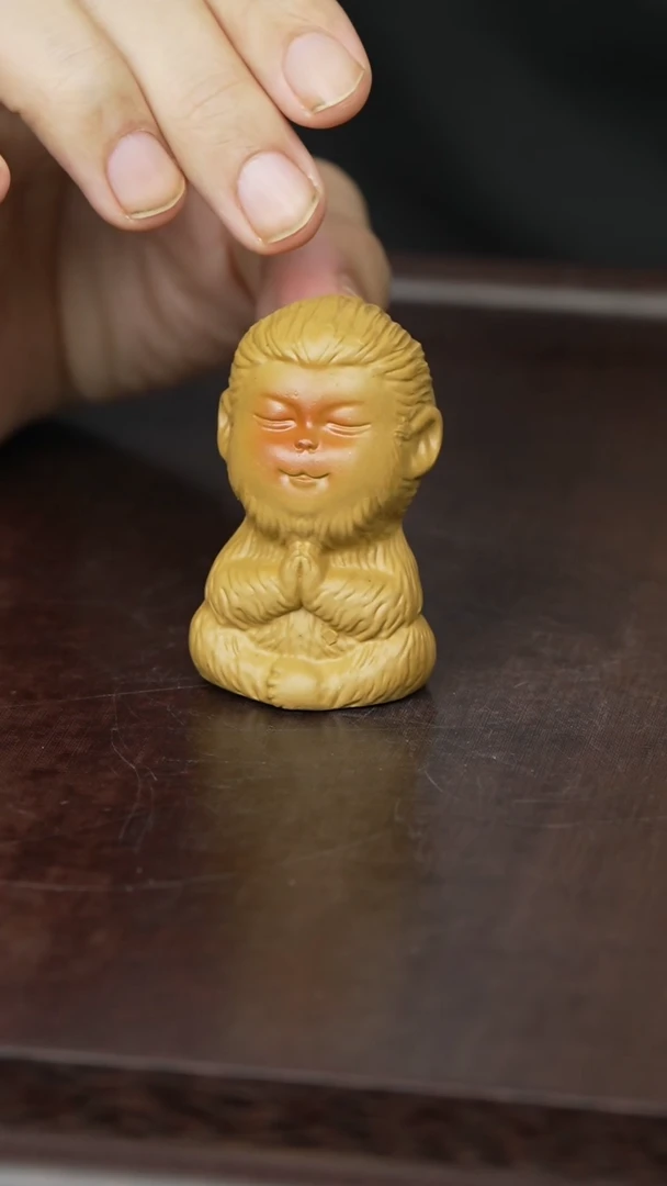 紫砂茶宠小猴子茶宠