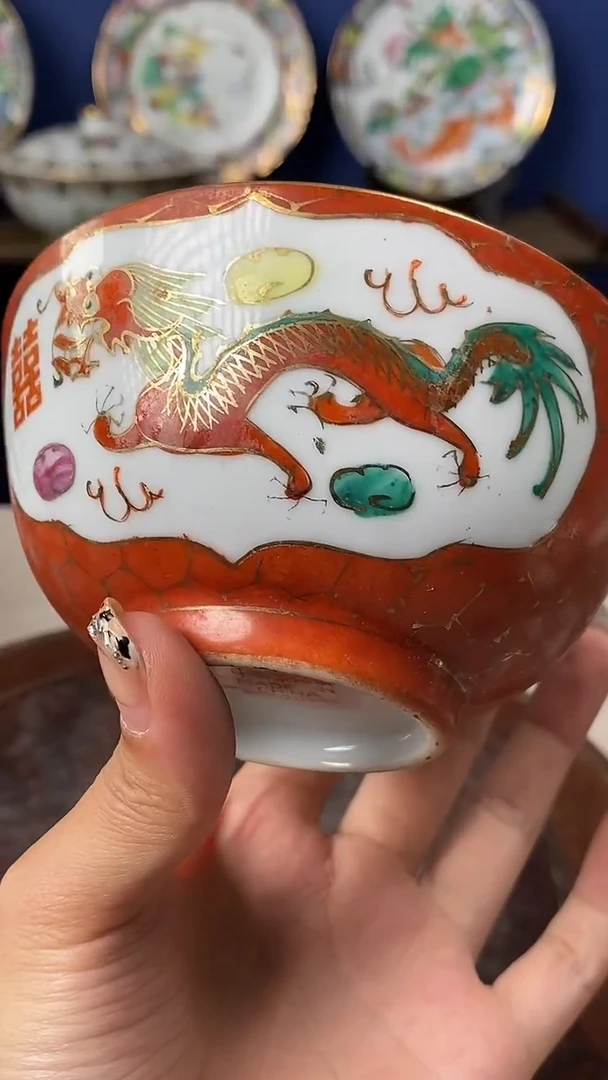 摆件微瑕景德镇厂瓷摆件单件