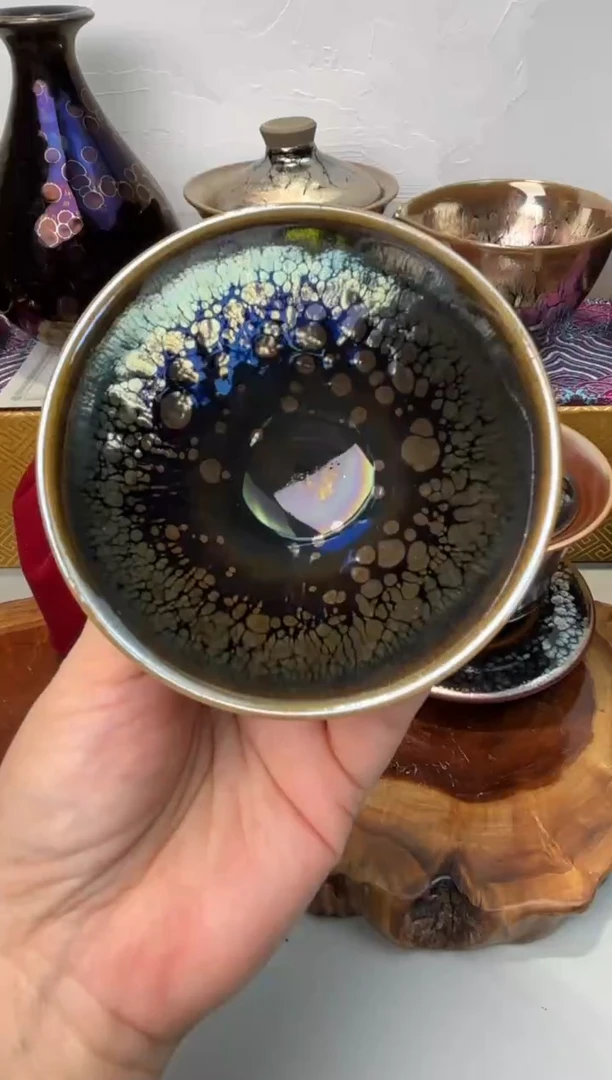 茶盏 春申阁福利1只瑕品斗金