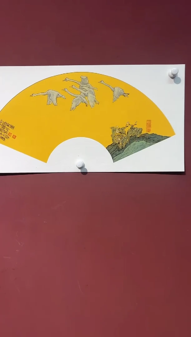 国画段保国 教授 一平尺山水作品
