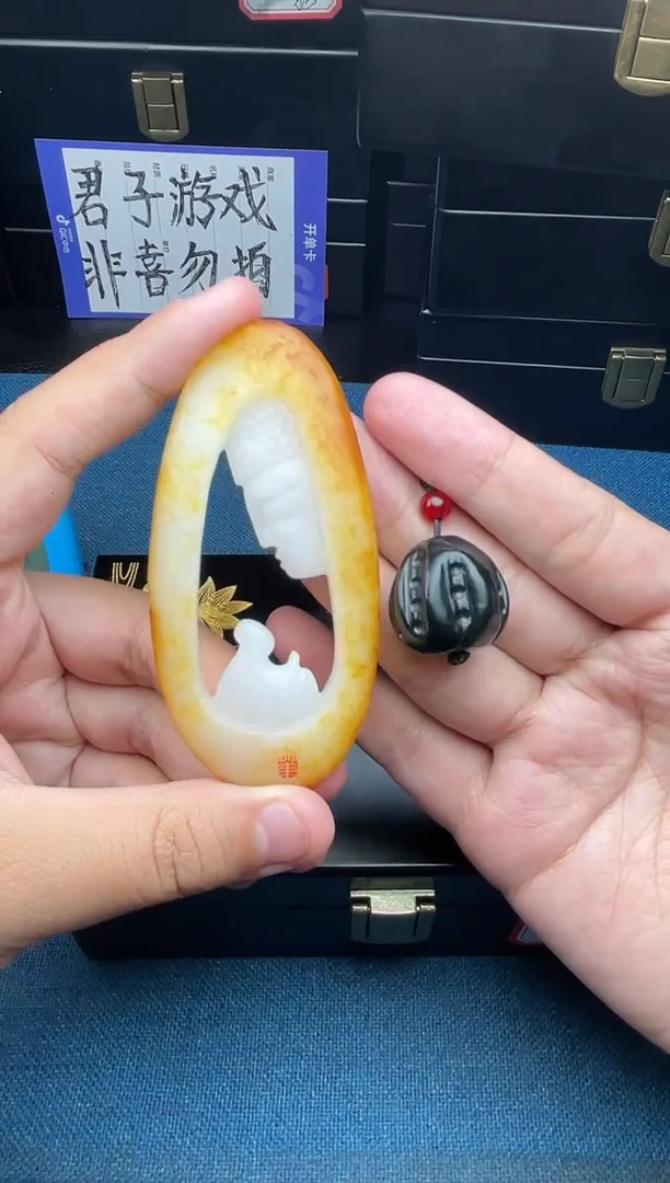 颈饰未镶嵌和田玉林*1