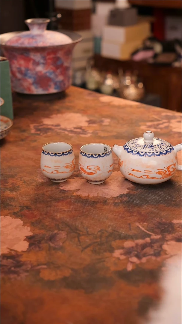 【闪购商品】陶瓷茶具（无礼盒无茶盘）@@A10566