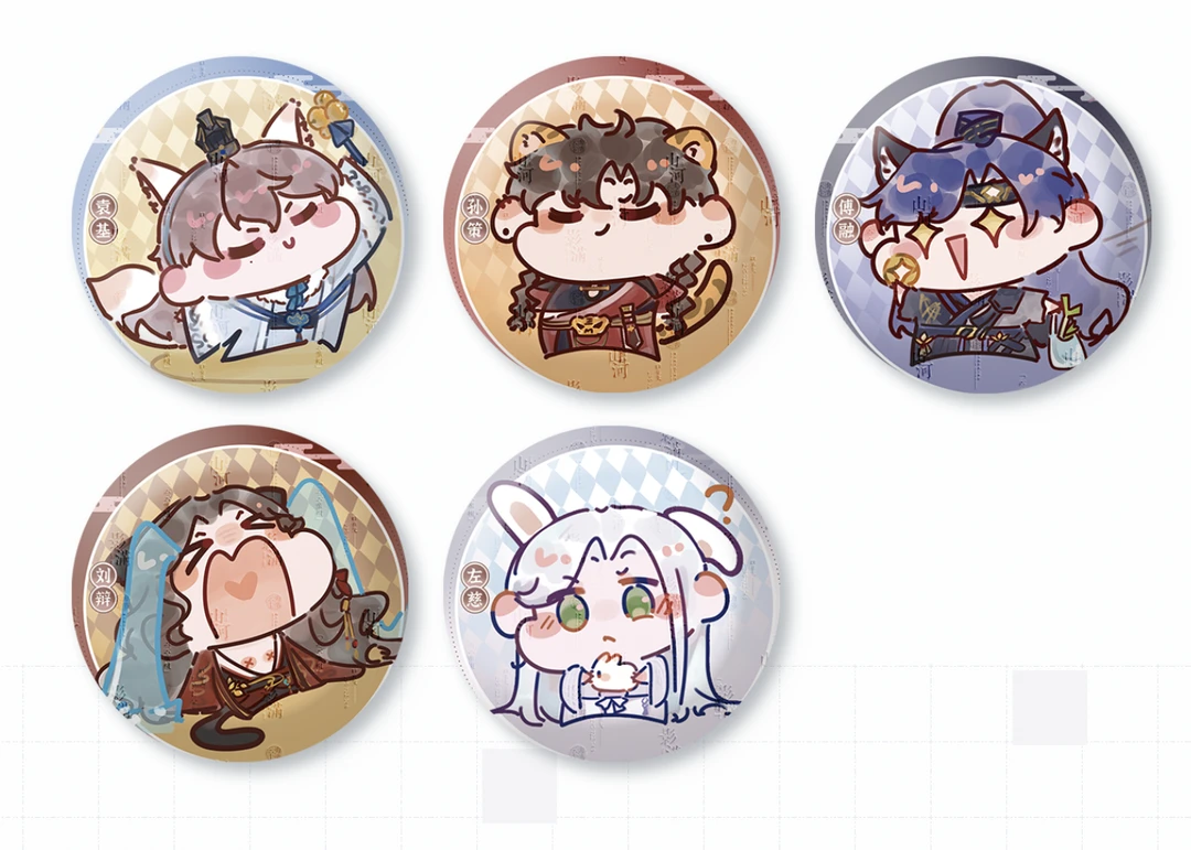 【蜡笔小鸢】Q版代号鸢周边58mm【盲盒吧唧】二创同人星幻徽章