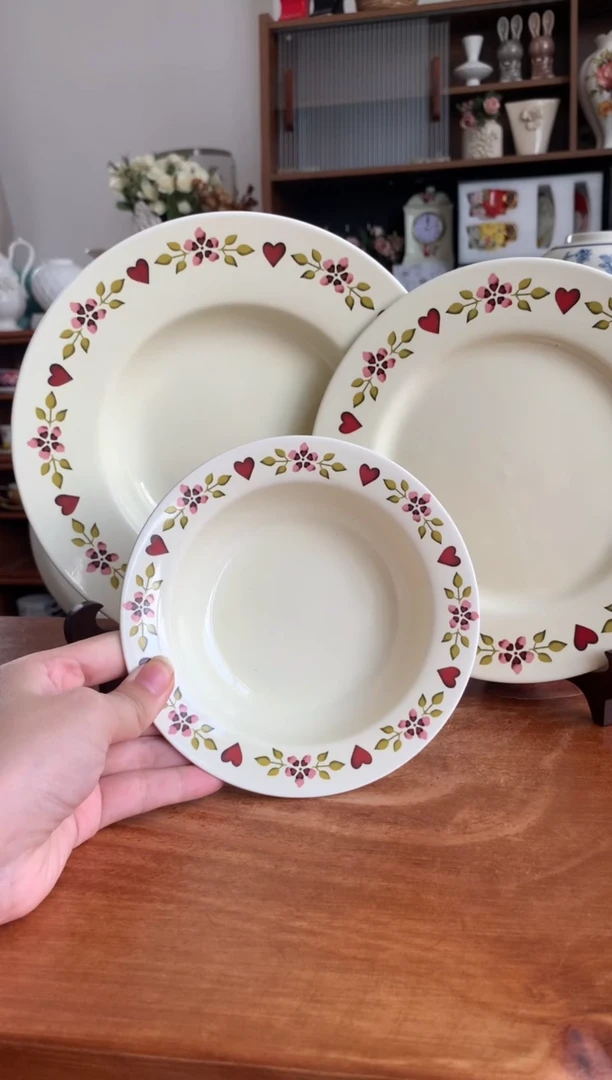 陶瓷【清仓价】花漾甜心三件套