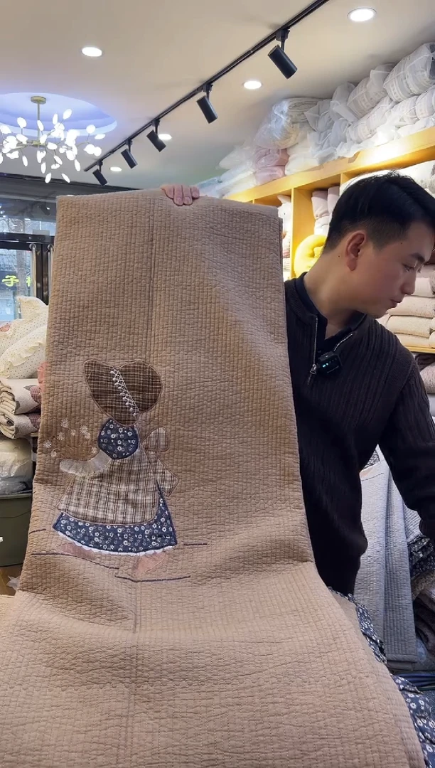 棉韩式公主  咖色三件套  2790