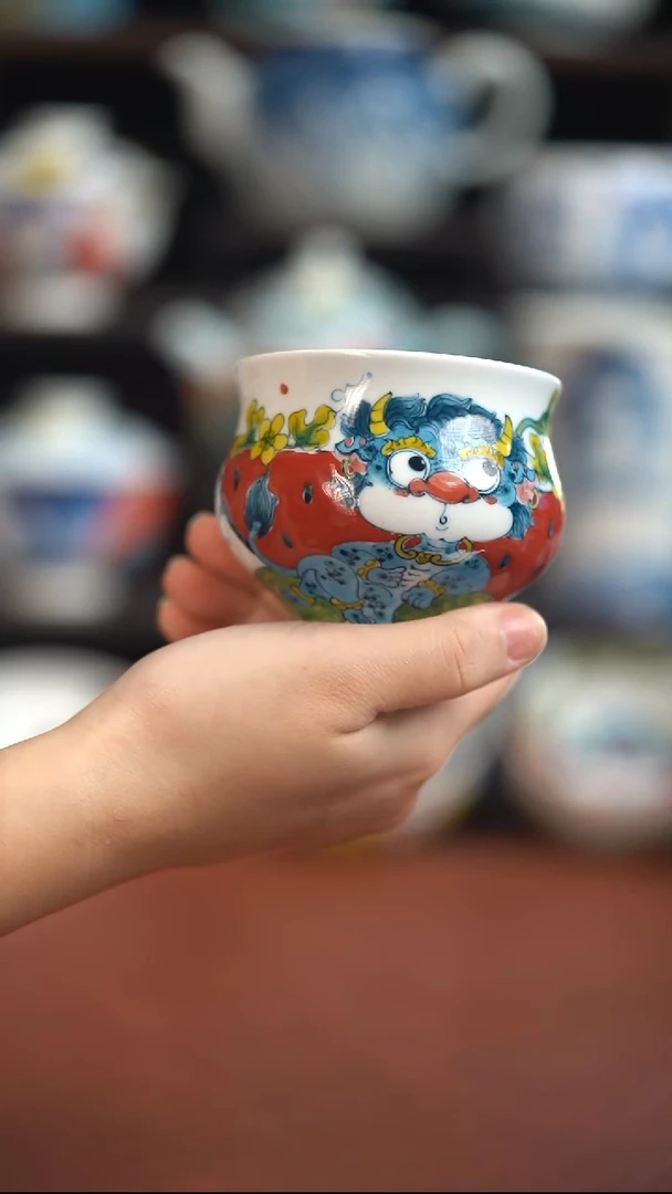 昨明事缓则圆大肚杯（微瑕福利）