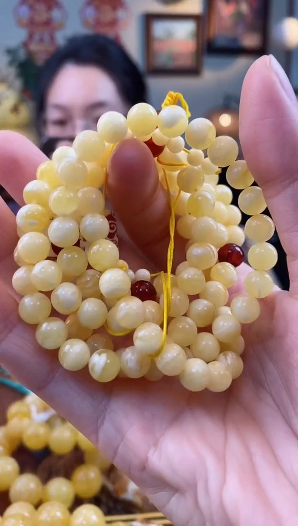 【闪购商品】琥珀手链未镶嵌手串多圈