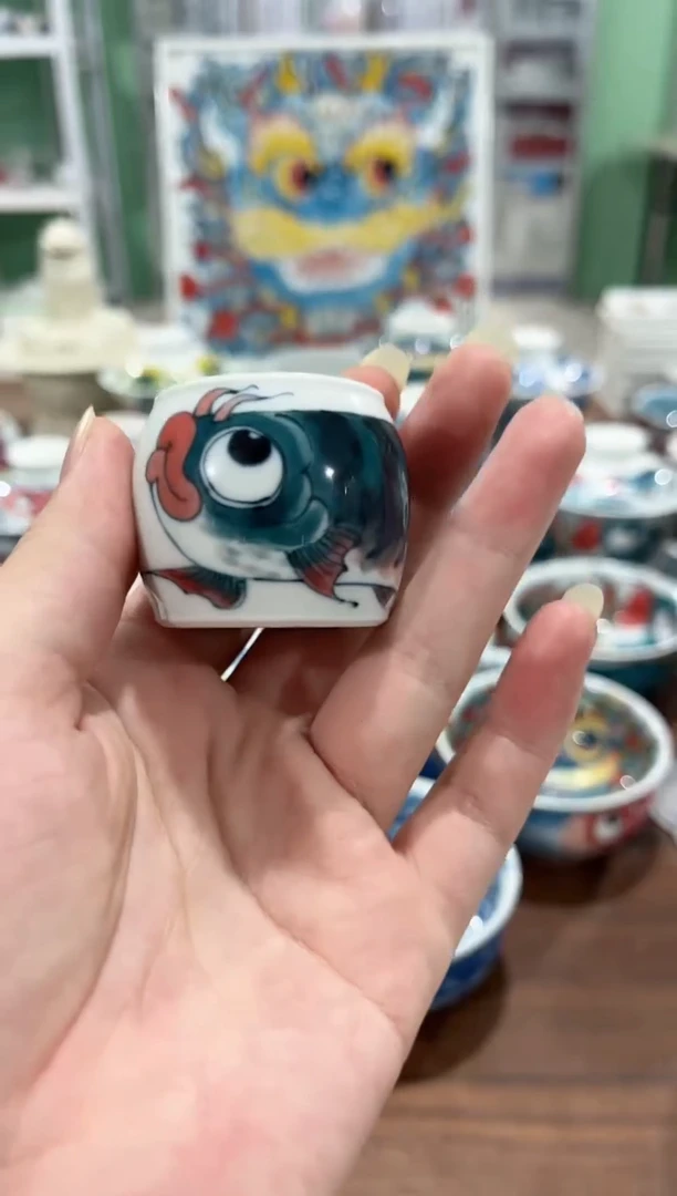 拙明院（福利价格）神仙鱼盖置