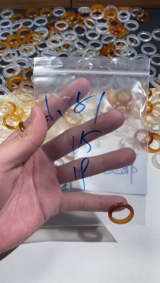 【闪购商品】玛瑙/玉髓戒指未镶嵌51