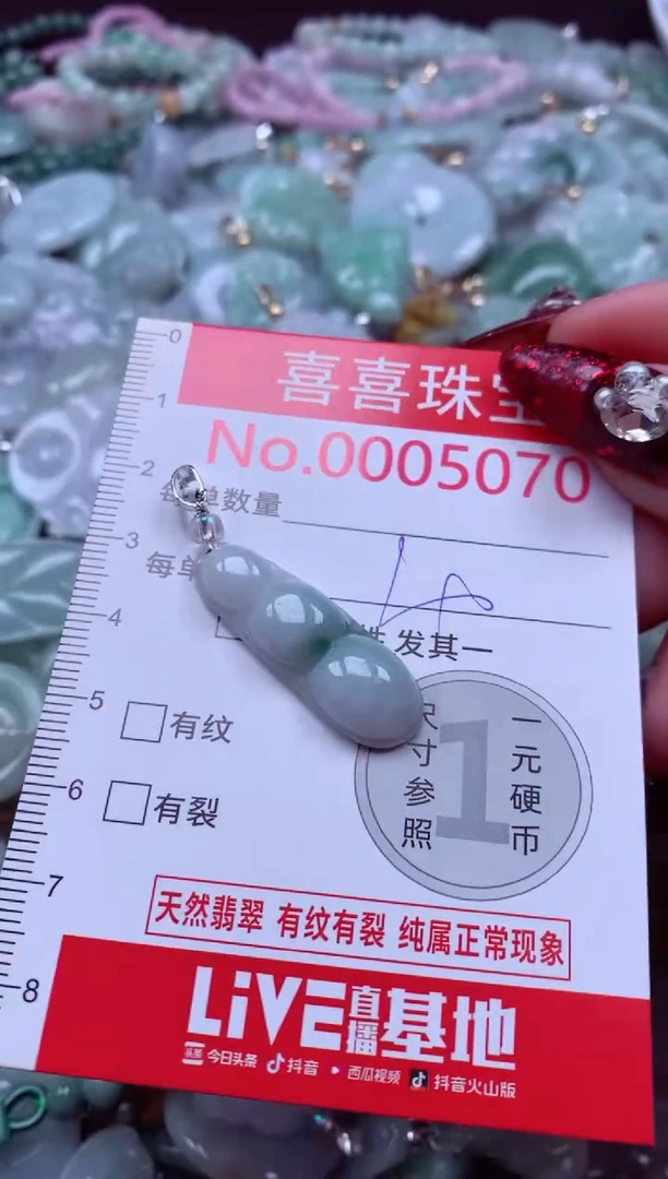 颈饰未镶嵌翡翠5070