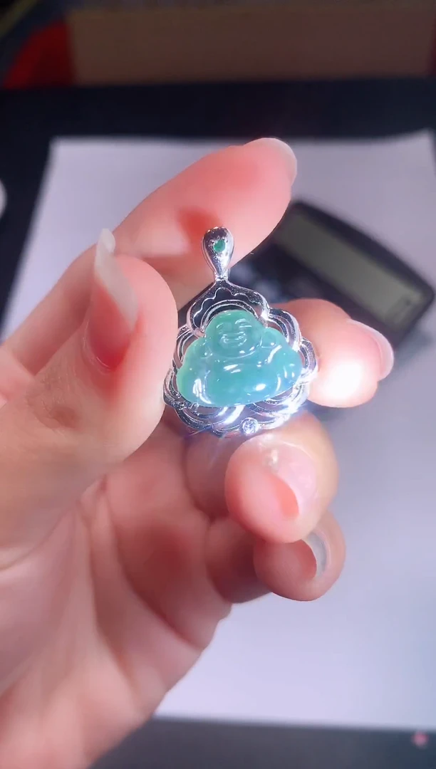 颈饰未镶嵌翡翠0芹0翡翠珠宝256