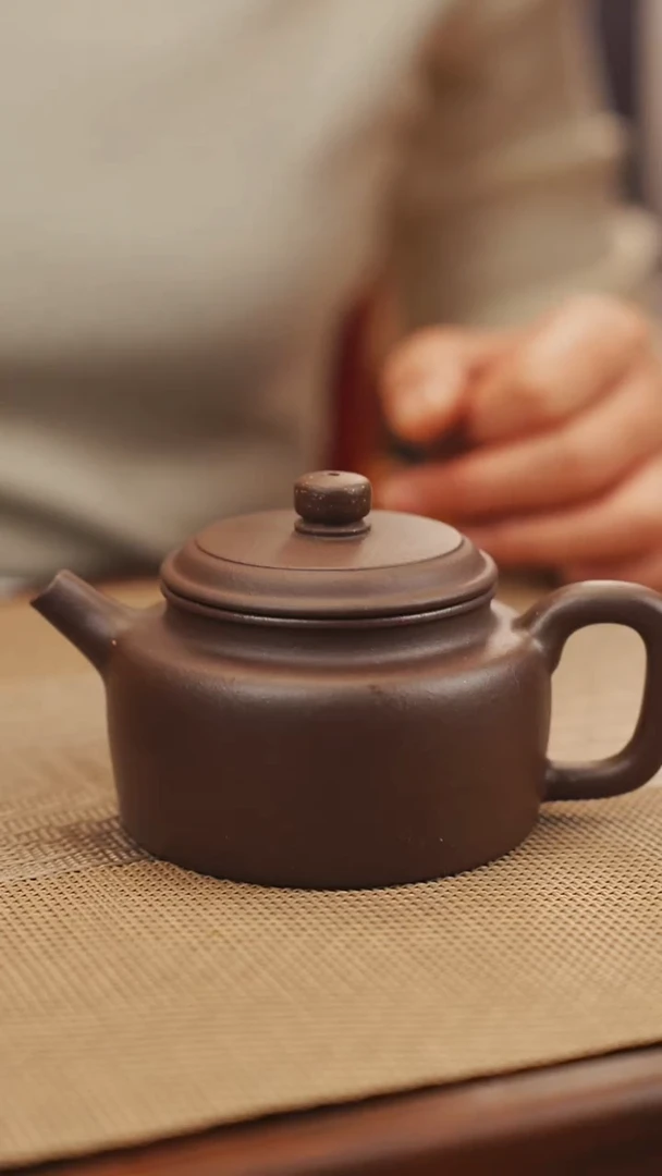 原矿德中老紫泥紫砂壶19