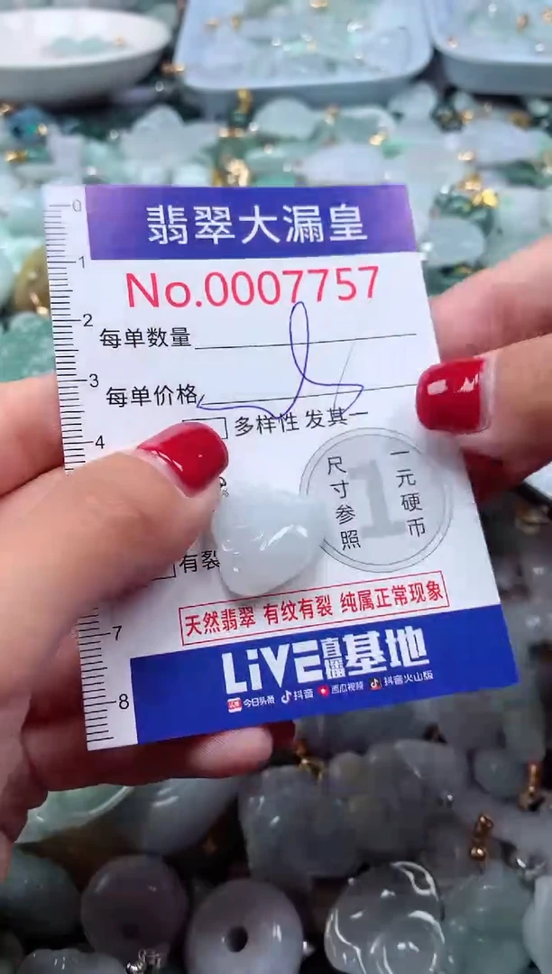 颈饰未镶嵌翡翠7757